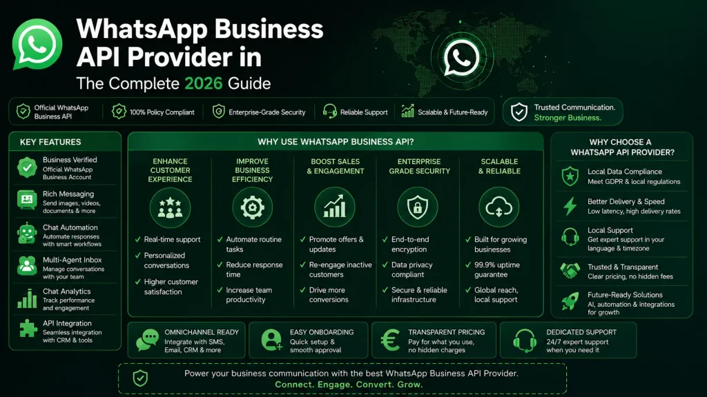 WhatsApp Business API provider in Belgium